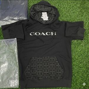 Coach Black Hoodie for Men